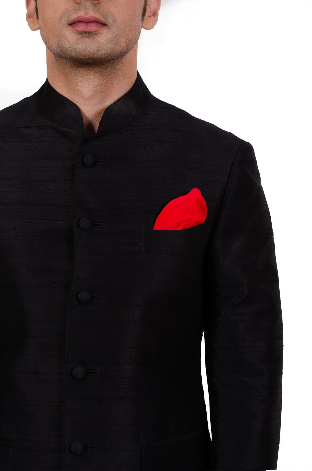 Black Simple & Nice Bandhgala Set