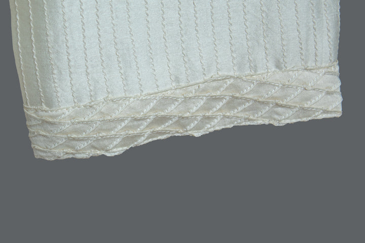 Off-White Chanderi Kurta