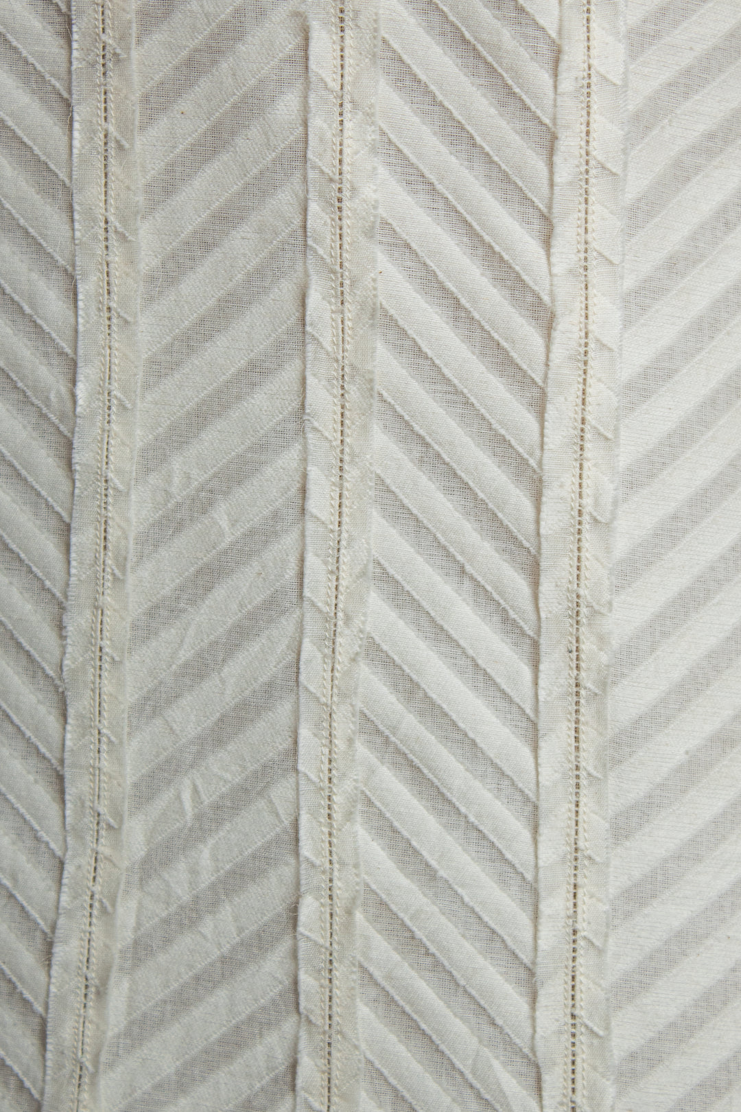 Off-White Banarasi Silk Kurta