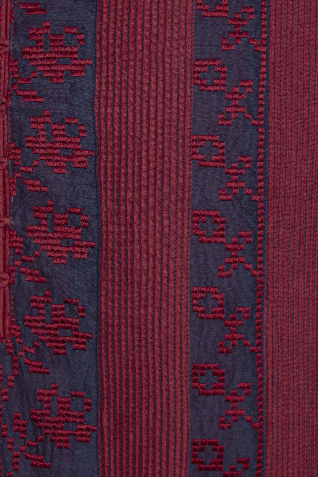 Maroon Chanderi Kurta Set