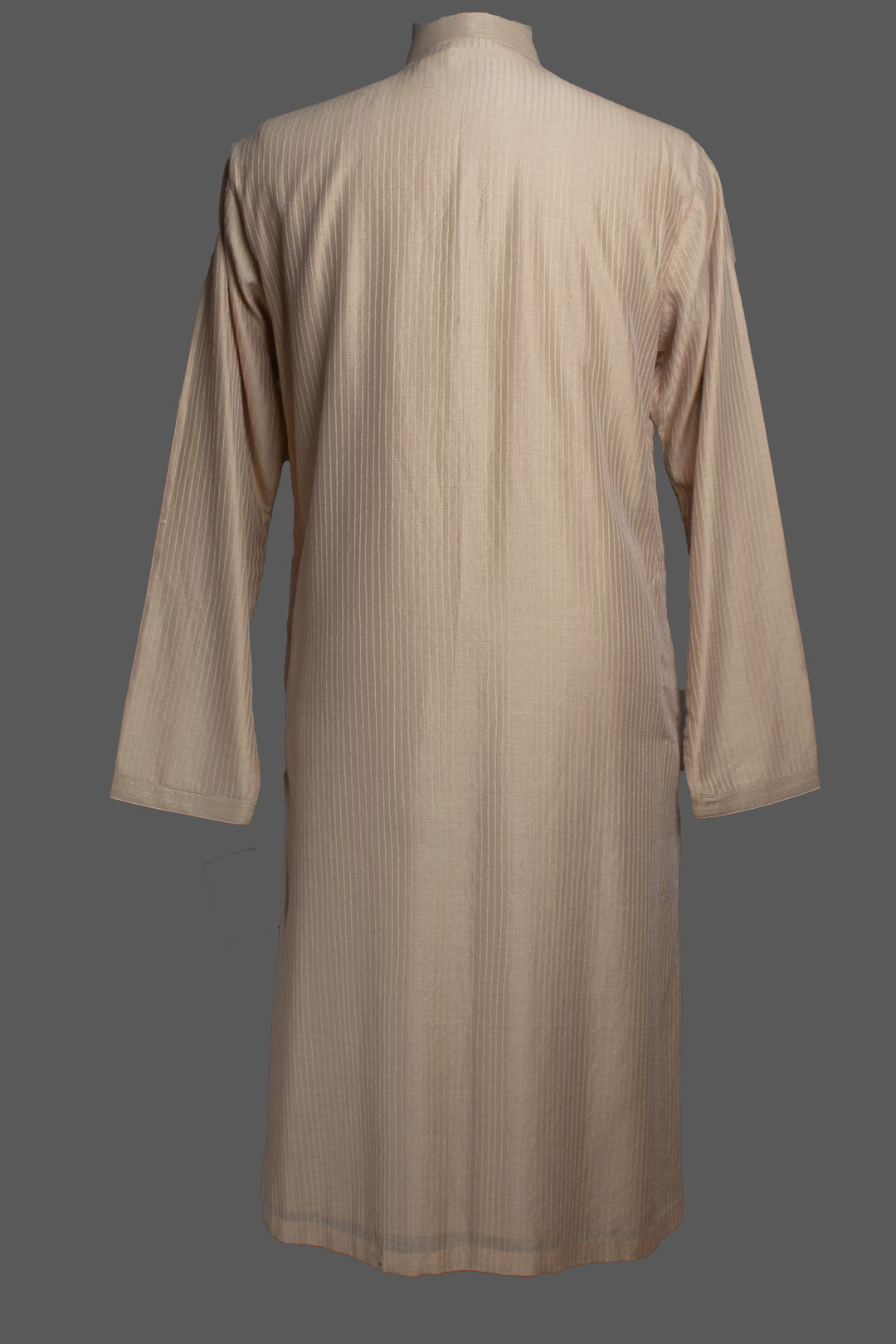 Beige Chanderi Kurta Set