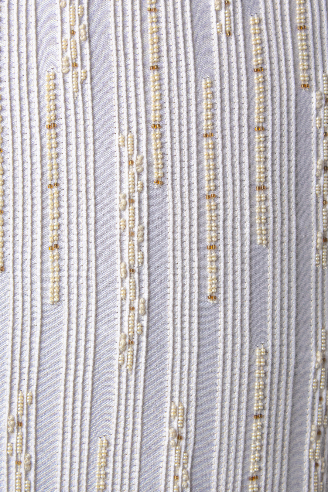 Off-White Cotton Silk Kurta for Men | Hand & Machine Embroidered Pintuck Designer Kurta | Premium Wedding & Festive Wear