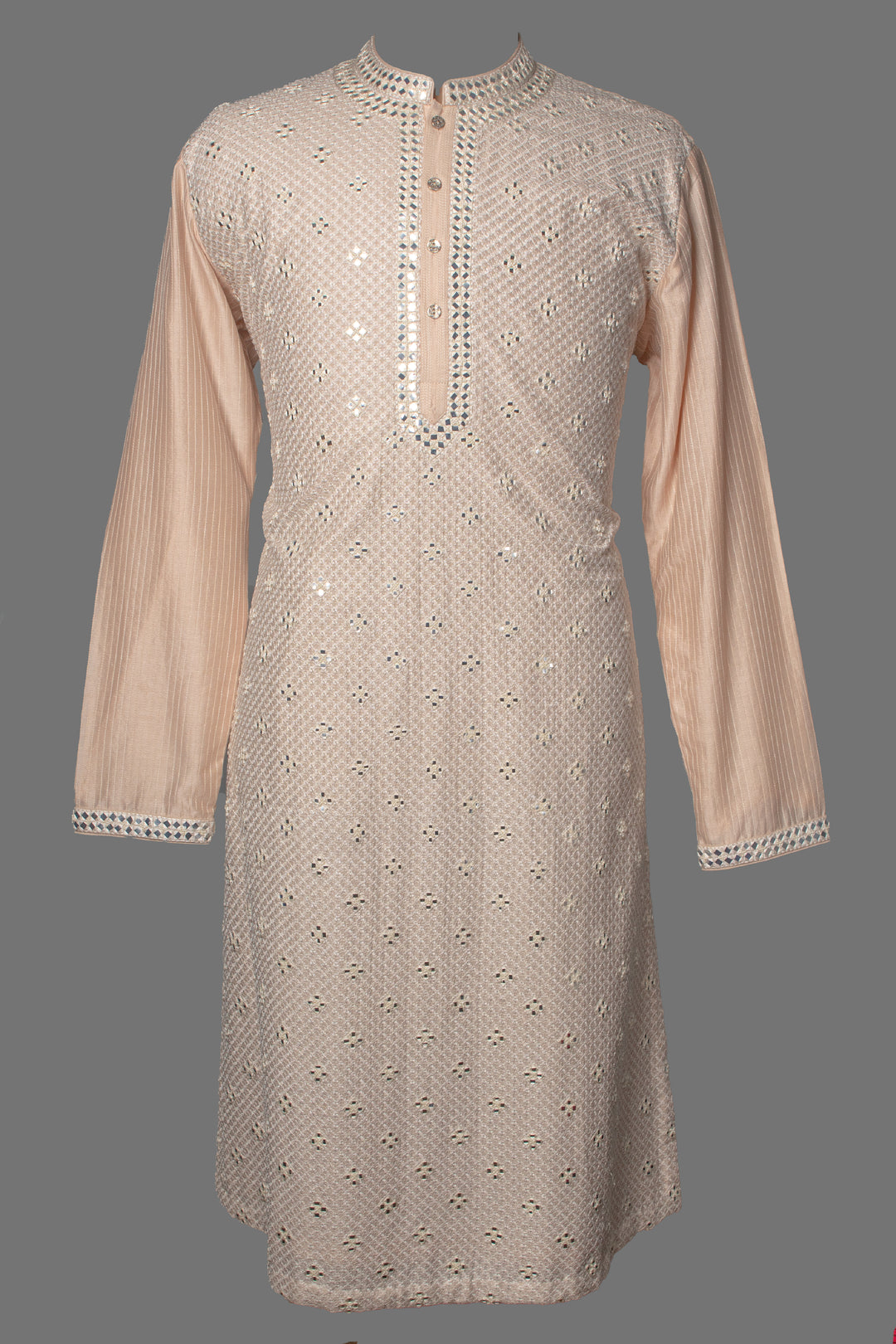 Light Beige Kurta Set