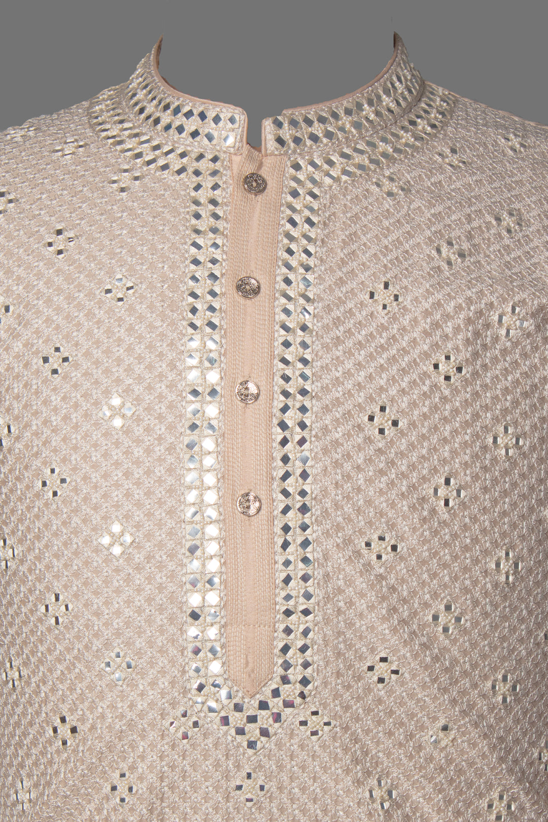 Light Beige Kurta Set