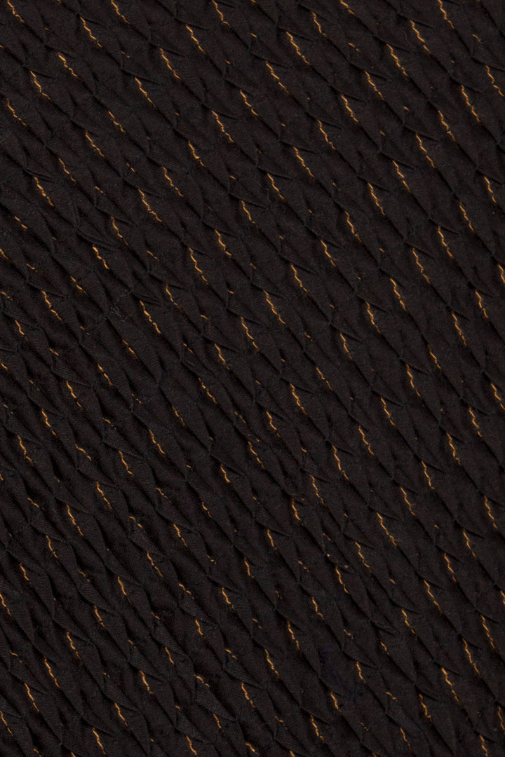 Black Cotton Silk Kurta for Men | Hand & Machine Embroidered Designer Kurta | Premium Wedding & Festive Wear