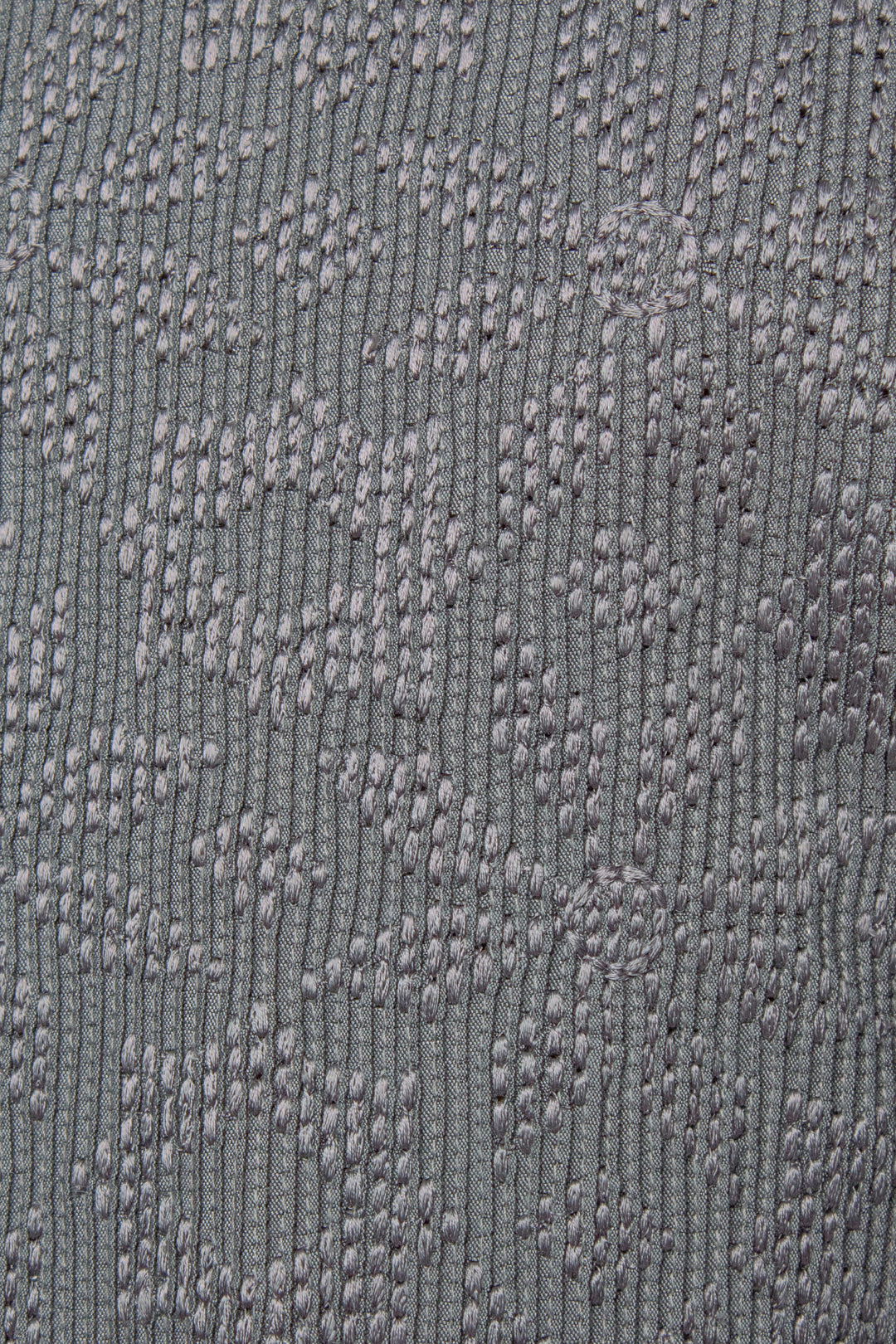 Grey Cotton Silk Kurta Set with Pintucks & Boota Embroidery