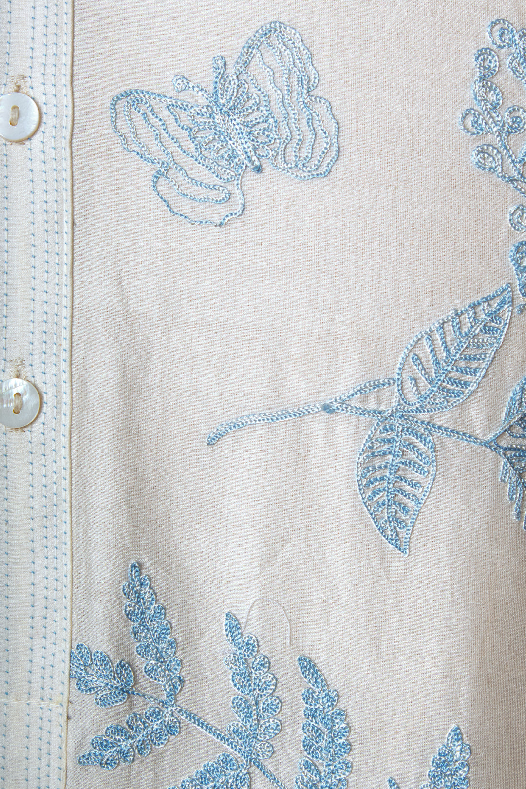 Off-White Chanderi Kurta Set