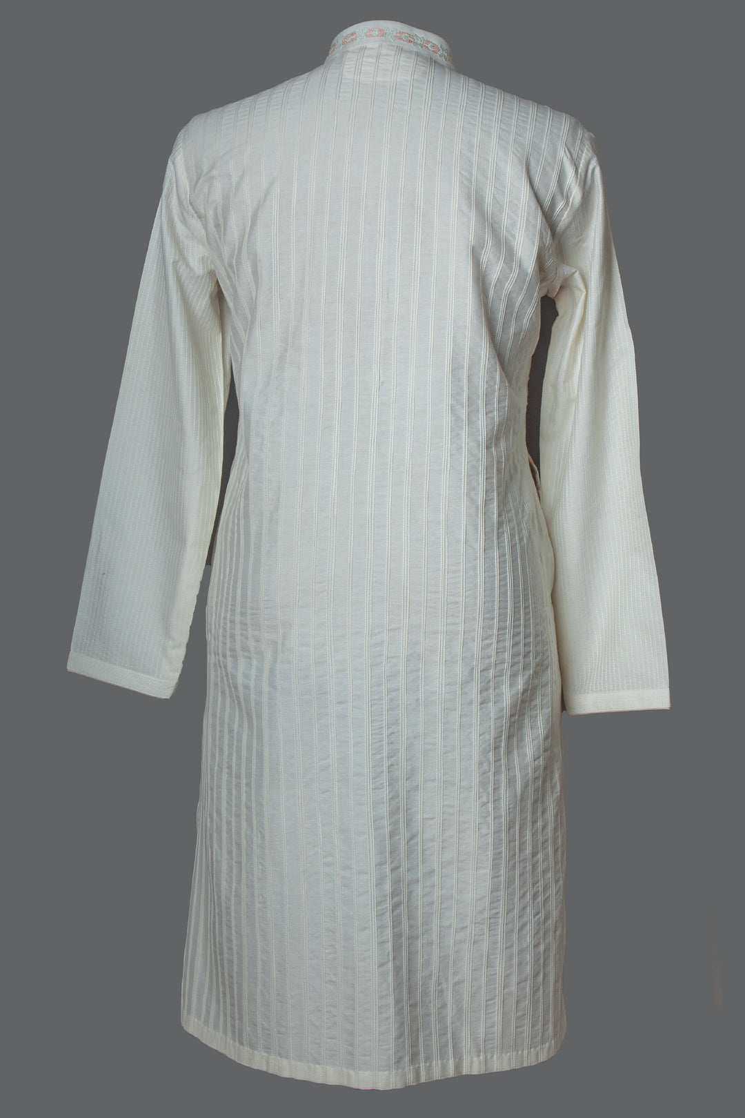 Cream Cotton Silk Kurta Set