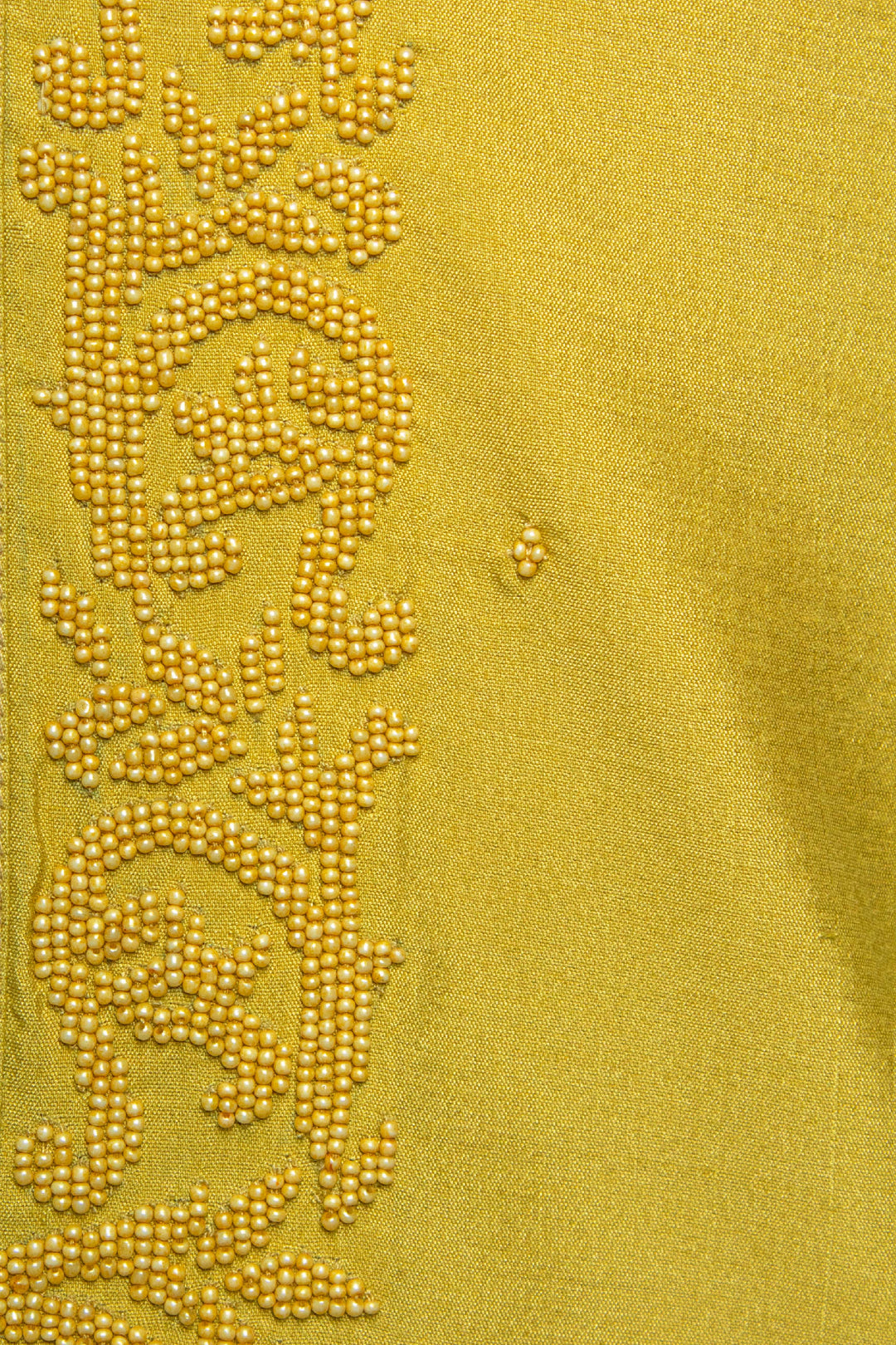 Lemon Yellow Cotton Silk Kurta Set